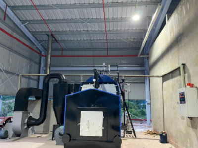 Lò đốt củi buồng đốt phụ