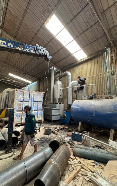 Công trình cung cấp nồi hơi – Đà Nẵng